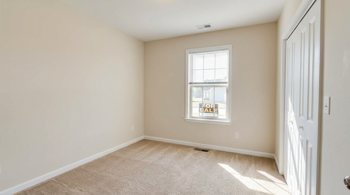 Gray sedan in parking area before AI background replacement